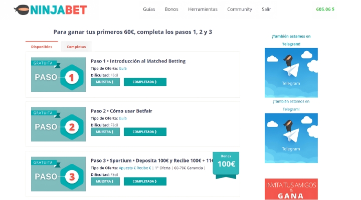 empezar-ninjabet-matched-betting-ganar-desde-casa-primera-oferta